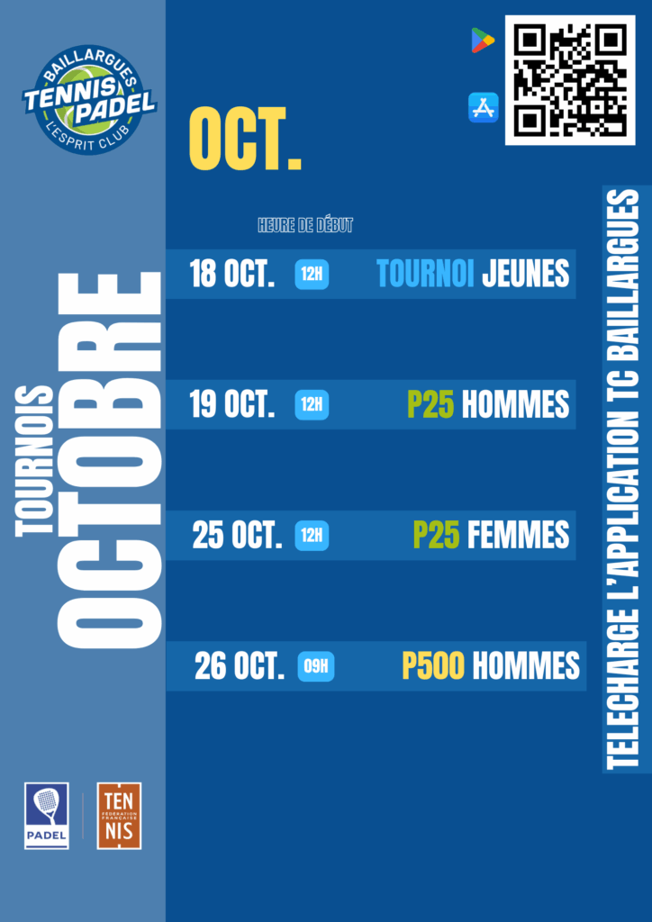 Tournoi de Padel OCT